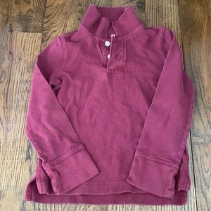 Gap long sleeve polo size xs